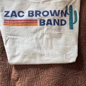 Zac Brown Band tour tee small